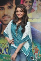 Kajal Aggarwal at Govindhudu Andari Vaadele Movie Success Meet